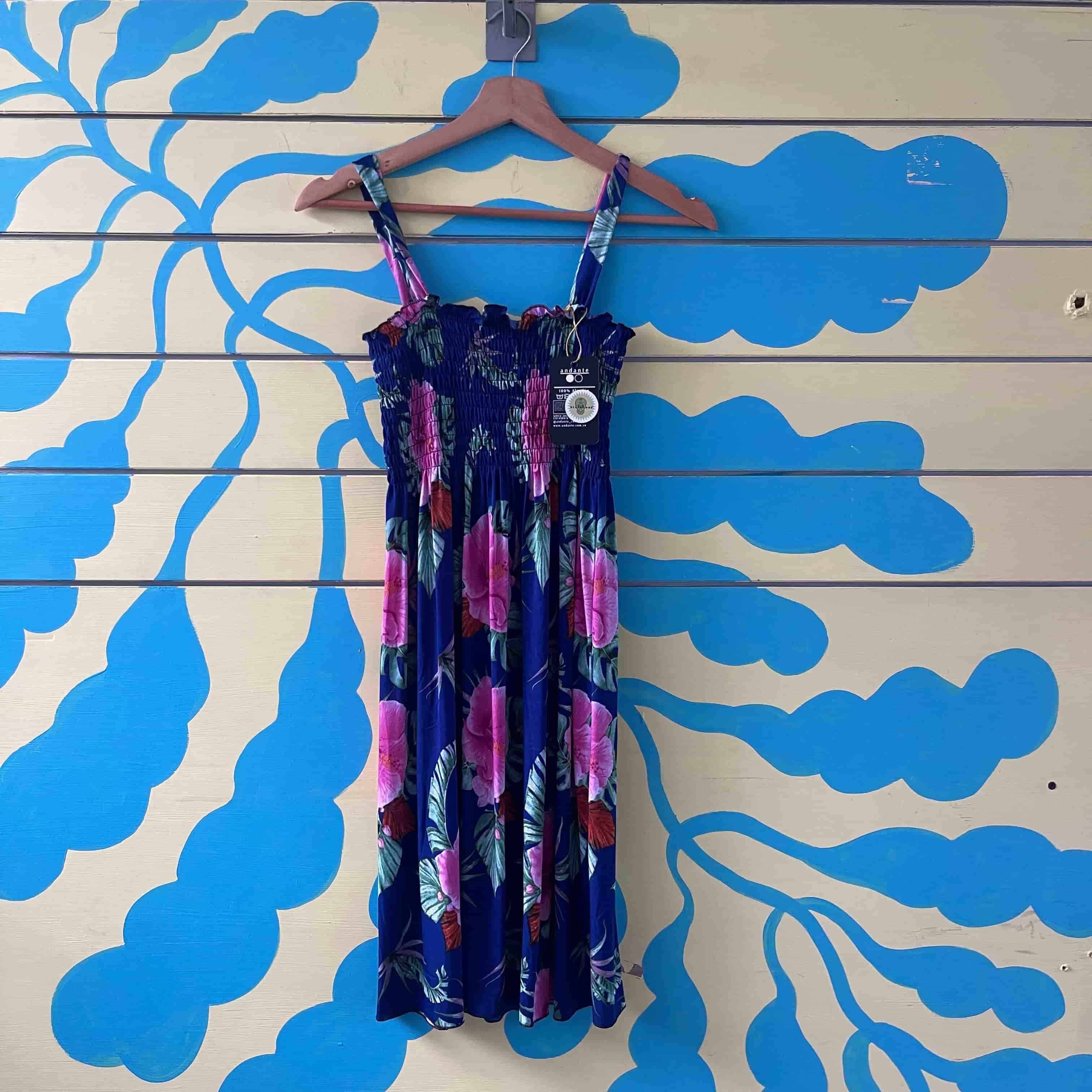 Vestido azul Sin marca talla L