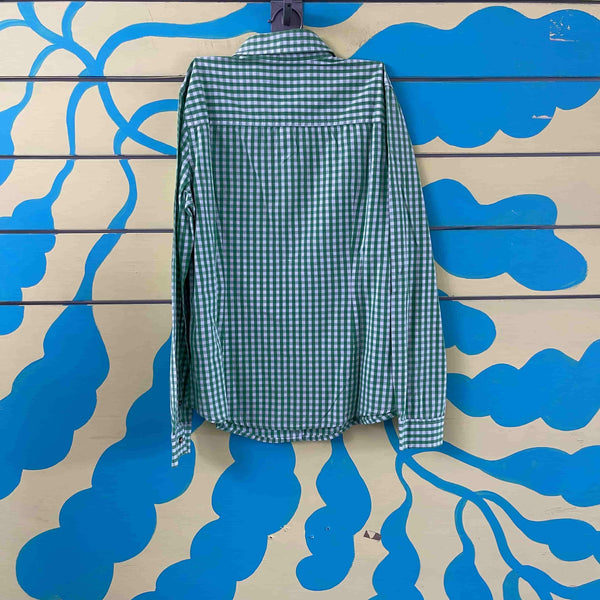 Camisa de cuadritos verdes talla M - Secondary