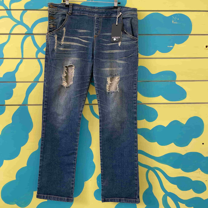 Overoll de jean azul talla M - Image 3