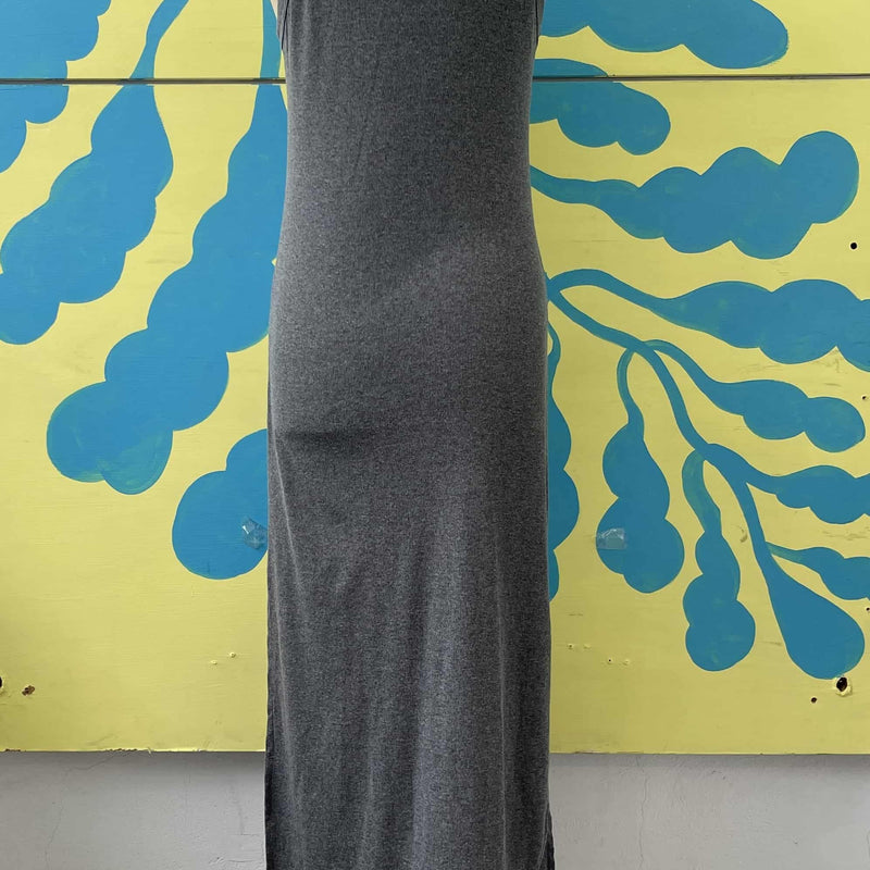 Vestido gris talla 14 - Image 2