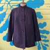Chaqueta morada con rayas rosa talla 16W
