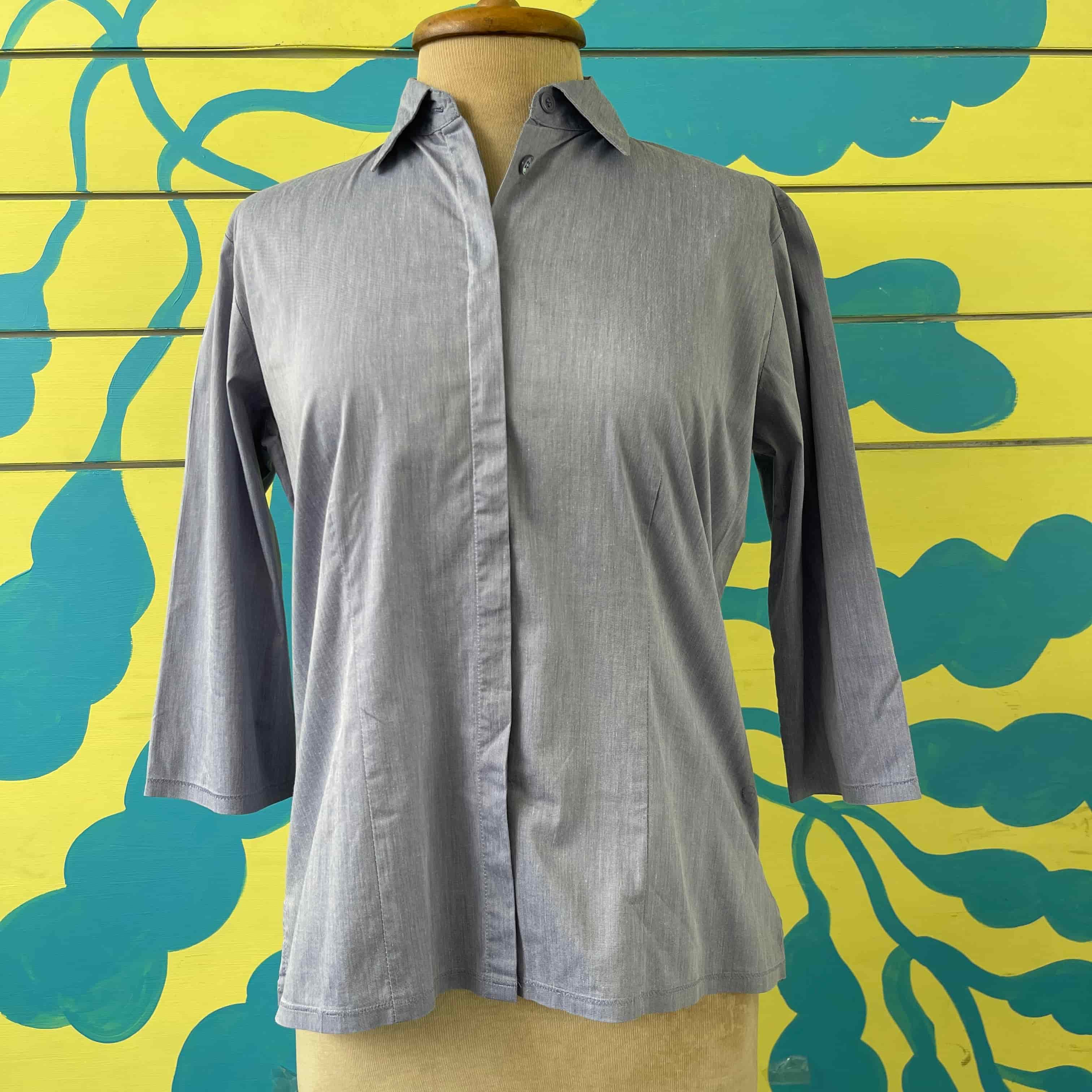 Camisa azul Liz Clairbone talla S - Gallery 1