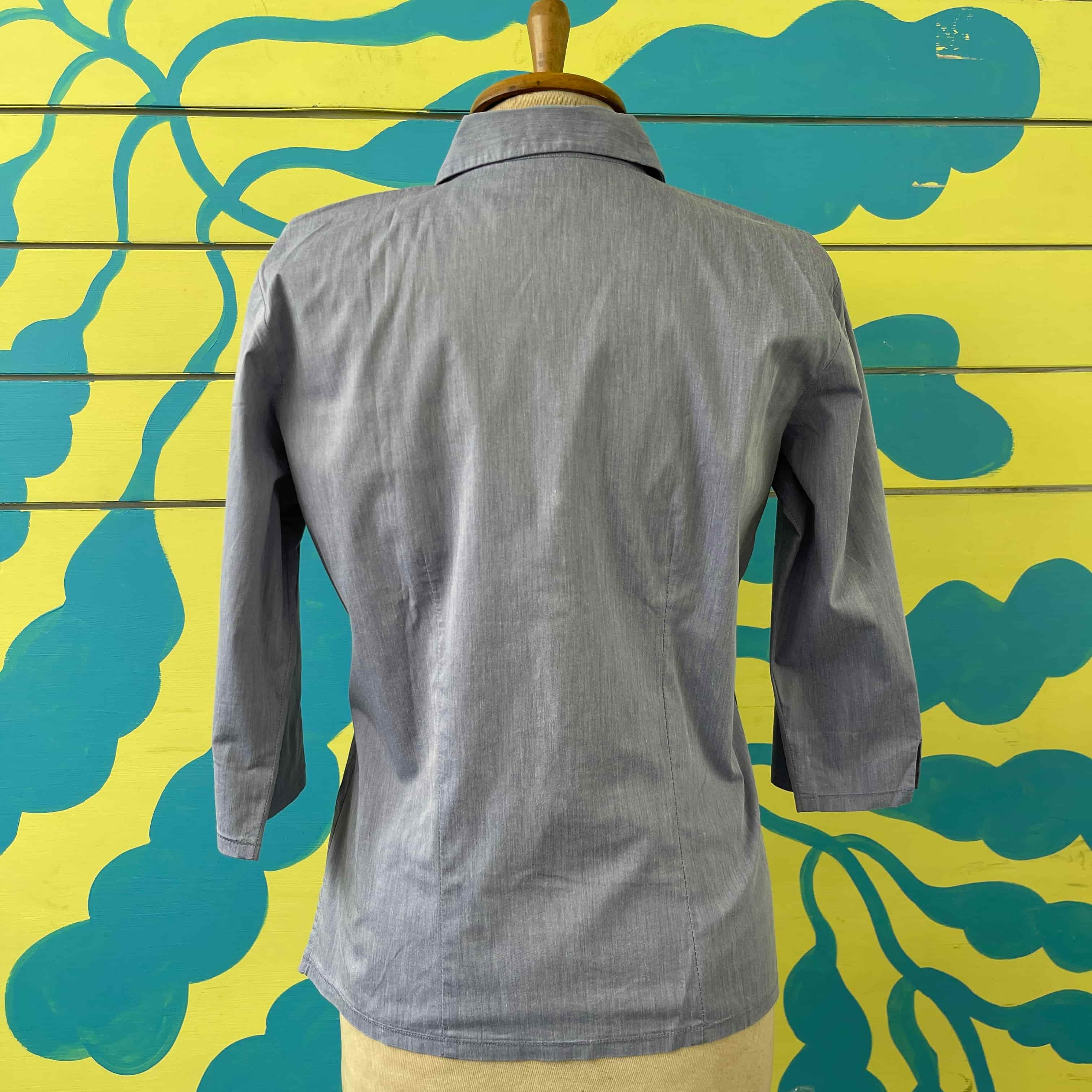 Camisa azul Liz Clairbone talla S - Gallery 2