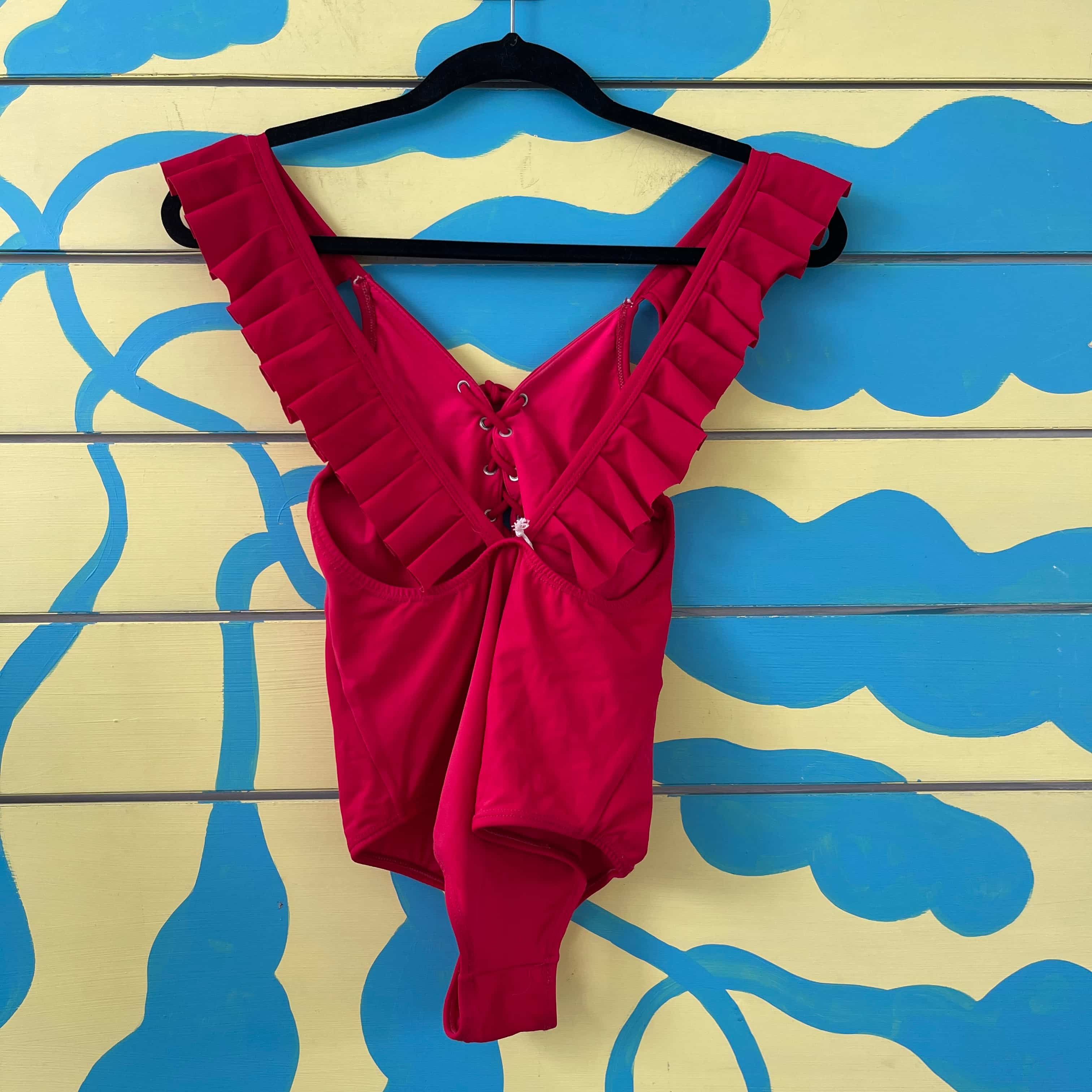 Vestido de baño rojo talla S - Gallery 2