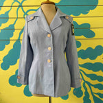 Blazer azul bebé talla 10 - Thumbnail 1