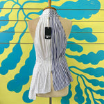 Blusa de rayas azules sin marca - Thumbnail 2