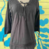 Camisa café talla M