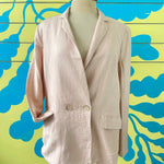 Blazer rosado Bershka talla L - Thumbnail 1