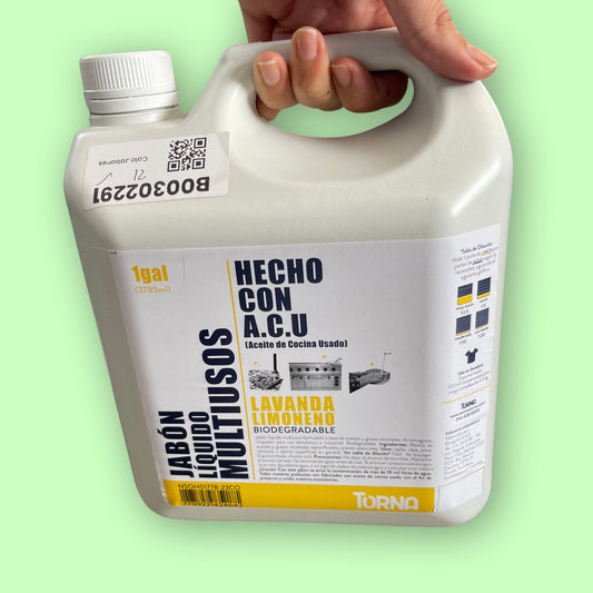 Jabón Líquido Multiusos Lavanda Limonero 3.785 ml. Torna