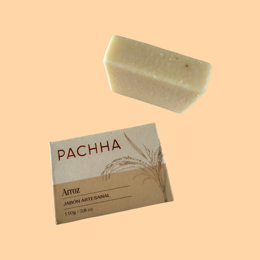 Jabon Corporal de Arroz Pachha 110 gr.