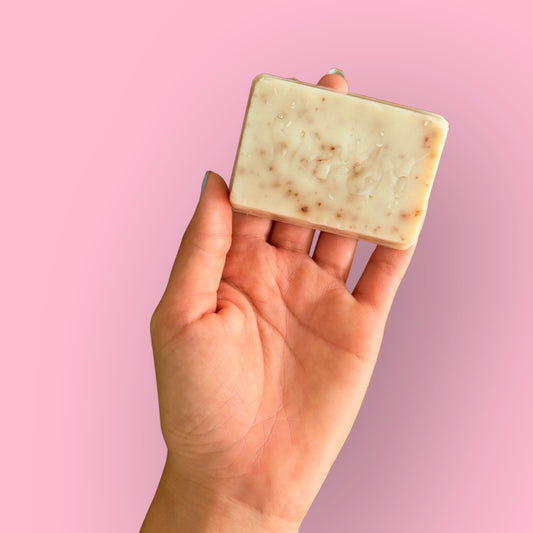 Jabón Corporal de Coco Rosas Geranio y Mandarina Vidamena 110gr.