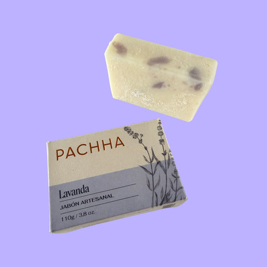 Jabon Corporal de Lavanda Pachha 110 gr.