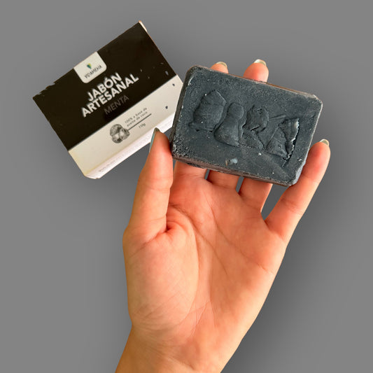 Jabón de Carbón Activado Vidamena 110gr.