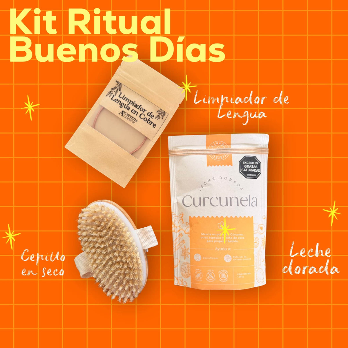 
Kit Ritual Buenos Días - Leche Dorada