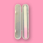 Lima de Cristal para Uñas Reutilizable con Estuche | Lima de Vidrio Lavable - Thumbnail 2