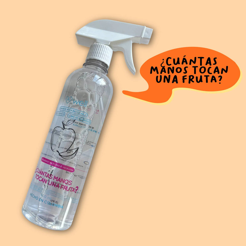 Limpiador Frutas y Verduras Well 500 ml. - Image 1