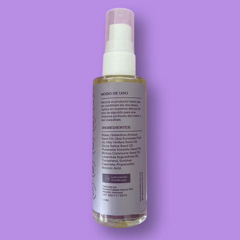 Limpiador facial Bifásico Pachha 60 ml. - Image 3
