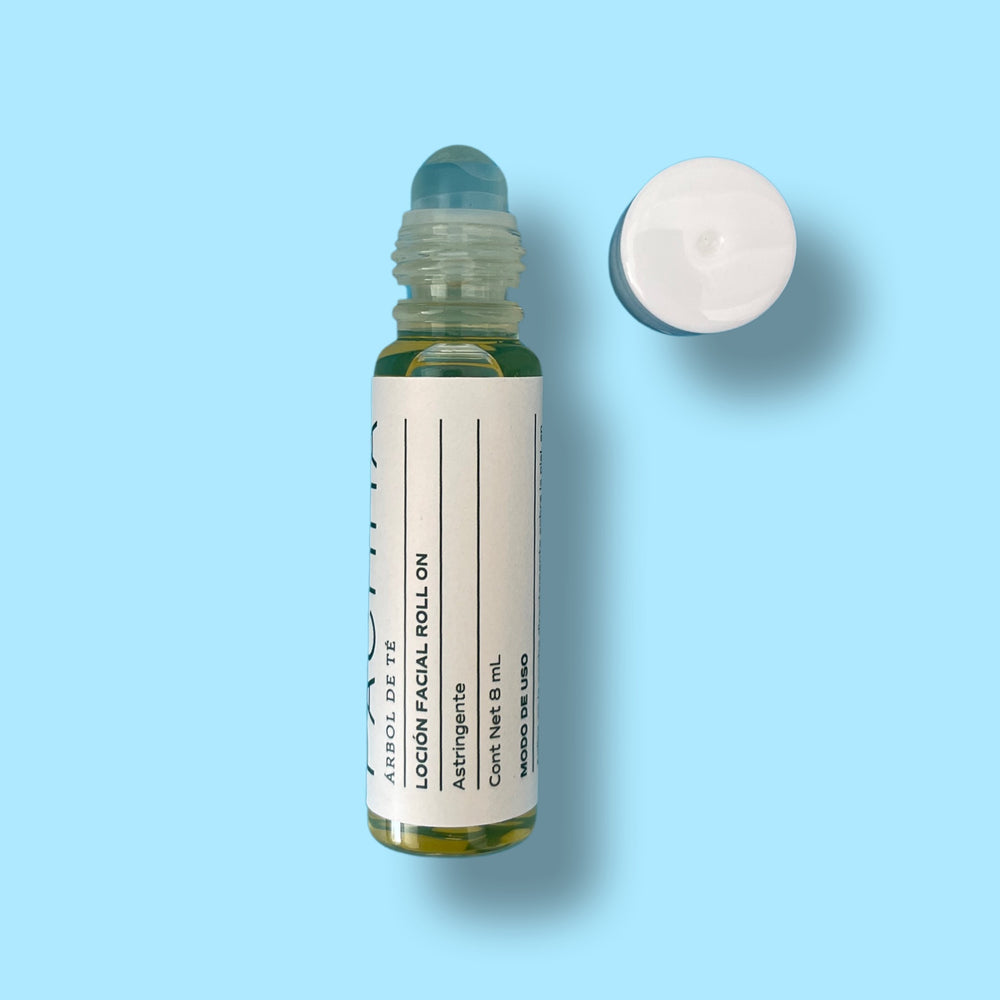 Loción Facial Roll On Árbol de Té 8 ml. Pachha