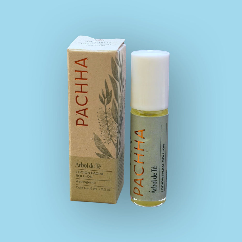 Loción Facial Roll On Árbol de Té  8 ml. Pachha
