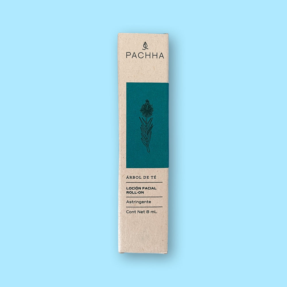 Loción Facial Roll On Árbol de Té 8 ml. Pachha