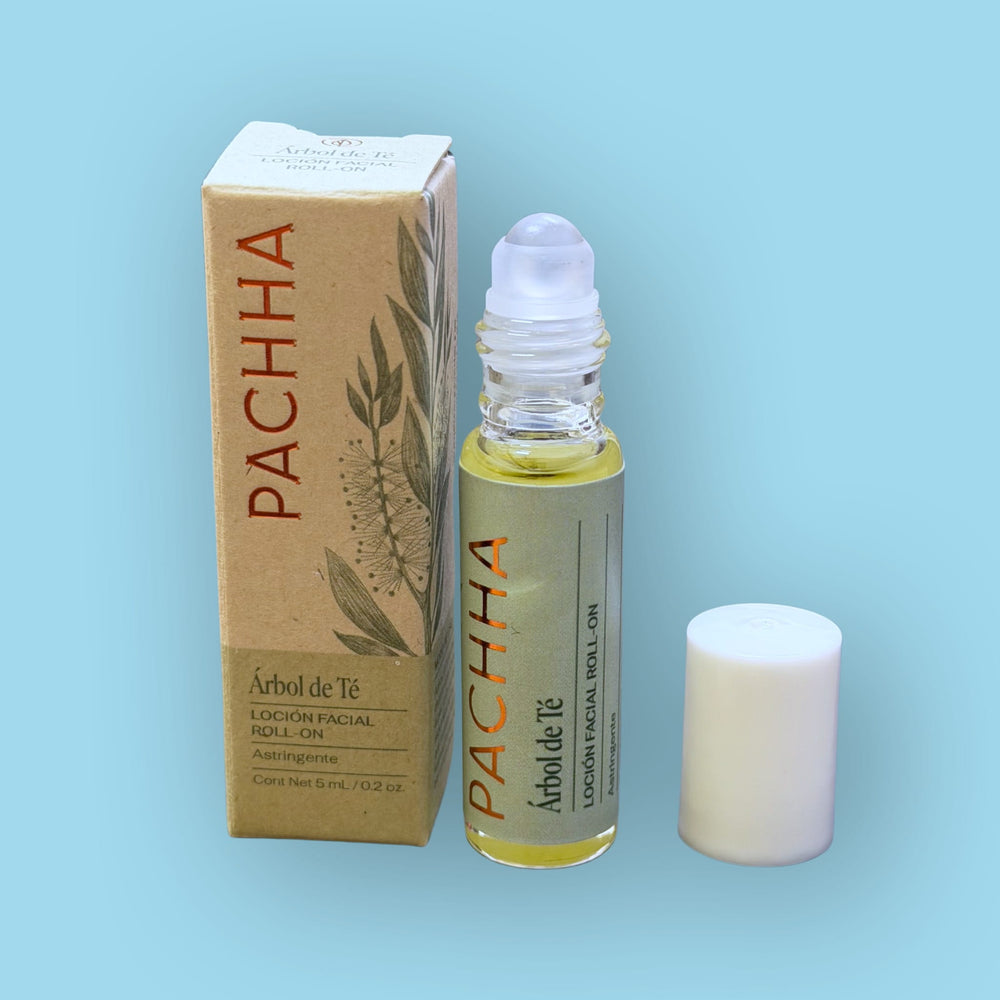 Loción Facial Roll On Árbol de Té  8 ml. Pachha