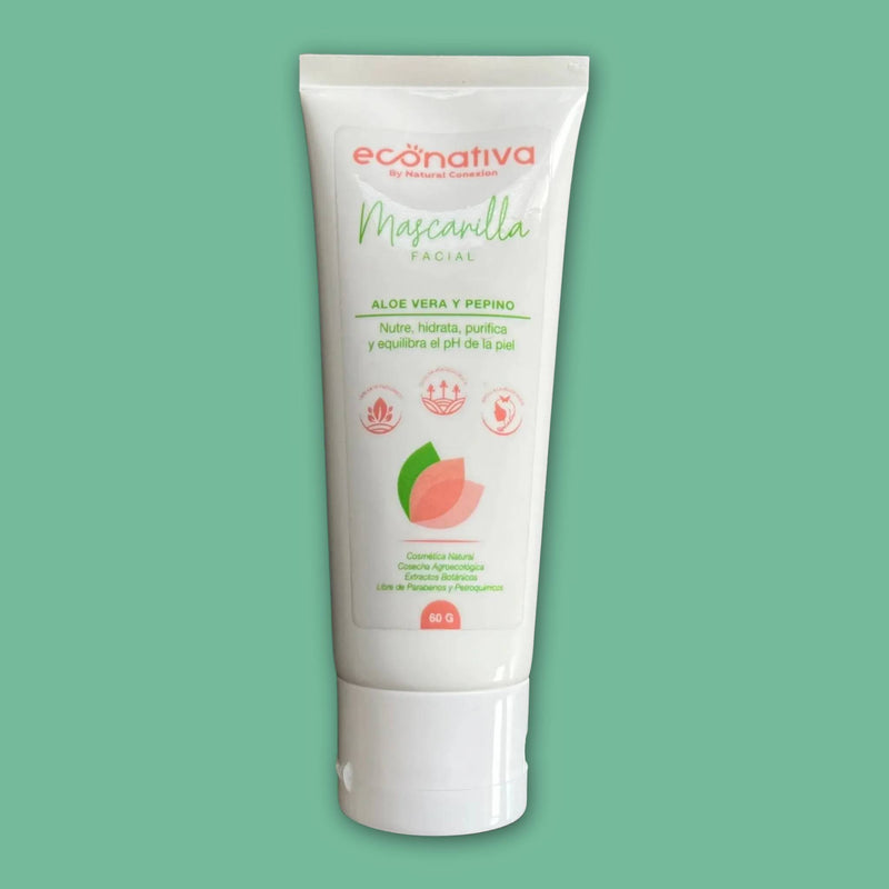 Mascarilla de Aloe Vera y Pepino 60 gr. Natural Conexion - Image 1