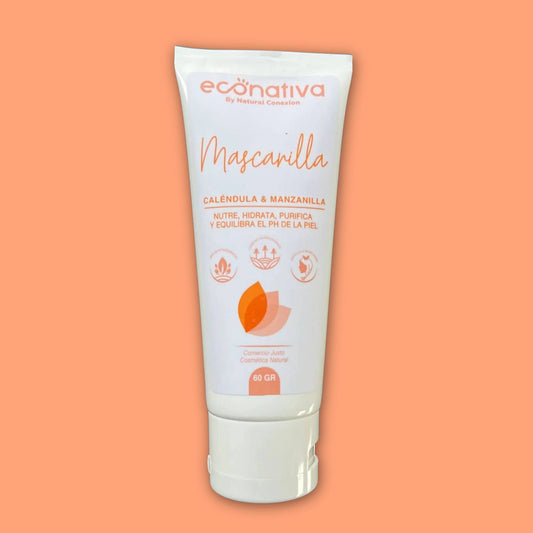Mascarilla de Caléndula y Manzanilla 60 gr. Natural Conexion