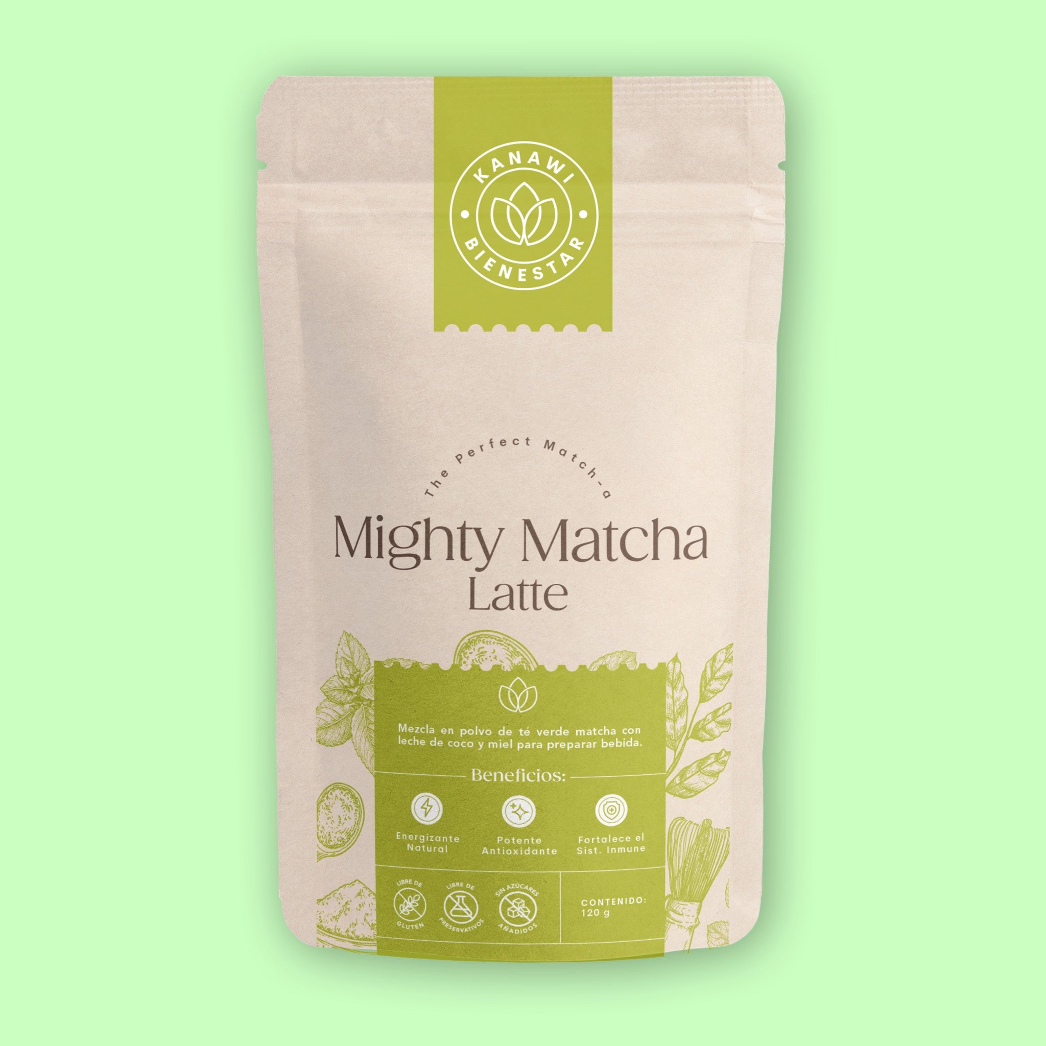 Mighty Matcha 120 gr. Kanawi - Gallery 1
