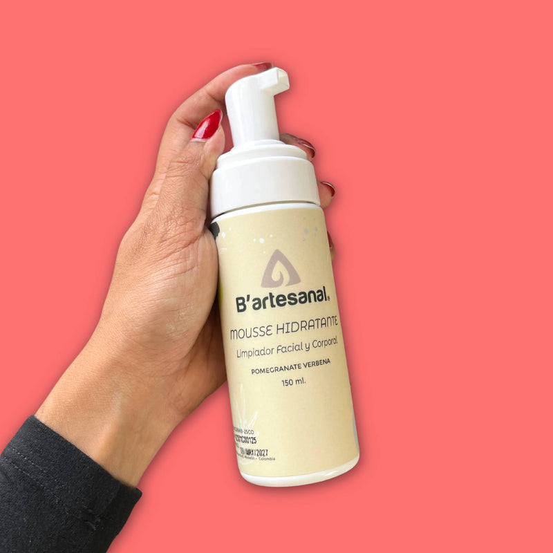 Mousse limpiadora Facial y Corporal 150 ml. B'artesanal - Image 2