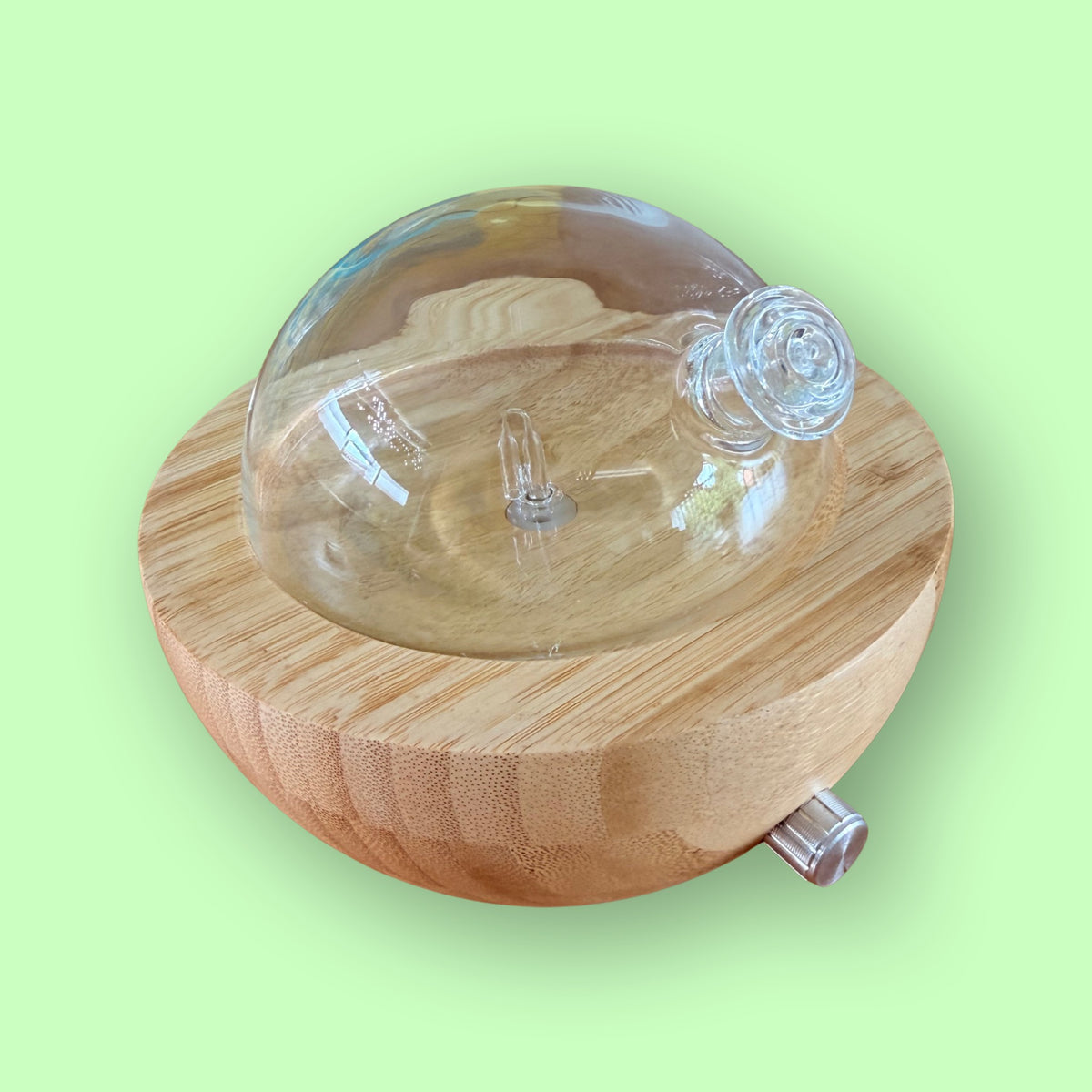 
Nebulizador de Aceites Esenciales de Vidrio | Difusor Sin Agua para Aromaterapia