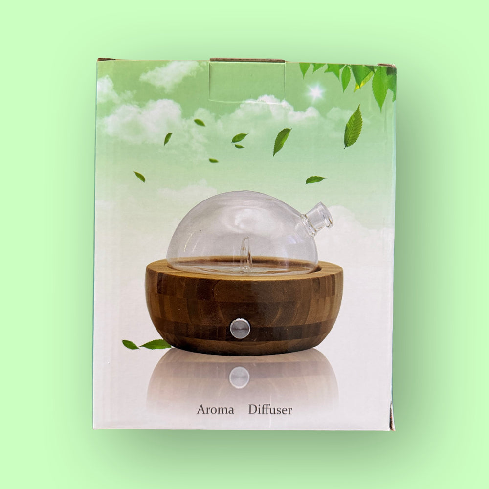 
Nebulizador de Aceites Esenciales de Vidrio | Difusor Sin Agua para Aromaterapia