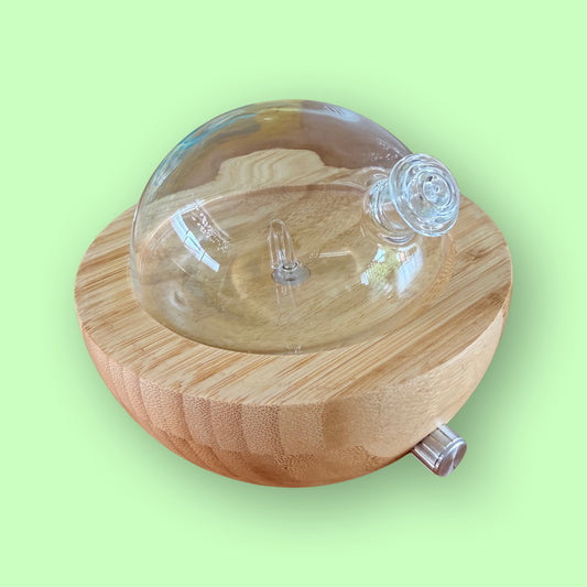 Nebulizador de Aceites Esenciales de Vidrio | Difusor Sin Agua para Aromaterapia