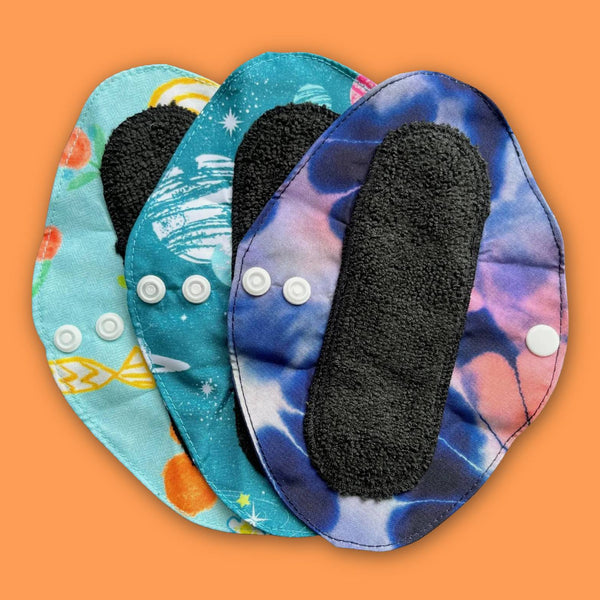 Kit x 3 Protectores diarios de Tela Reutilizables Ecosapiens