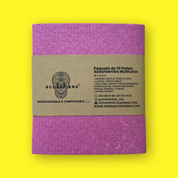 Paño Absorbente x 10 und Ecosapiens - Secondary