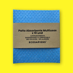 Paño Absorbente x 10 und Ecosapiens