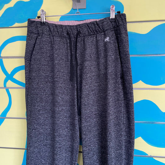 Pantalon Jogger Negro Jaspe