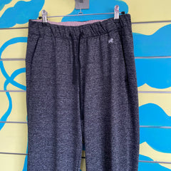 Pantalon Jogger Negro Jaspe