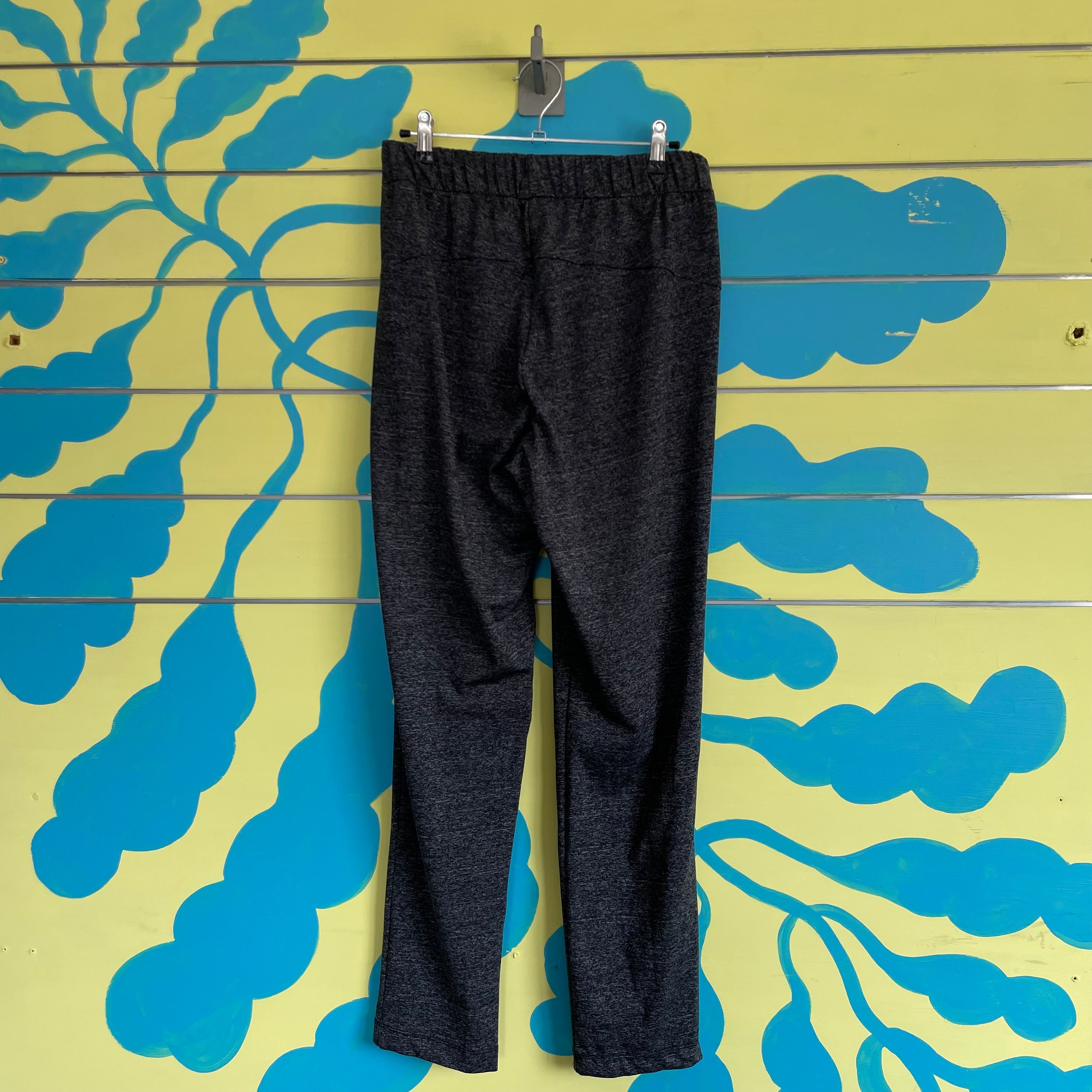 Pantalon Jogger Negro Jaspe