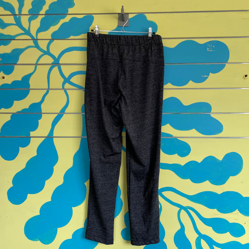 Pantalon Jogger Negro Jaspe - Image 4