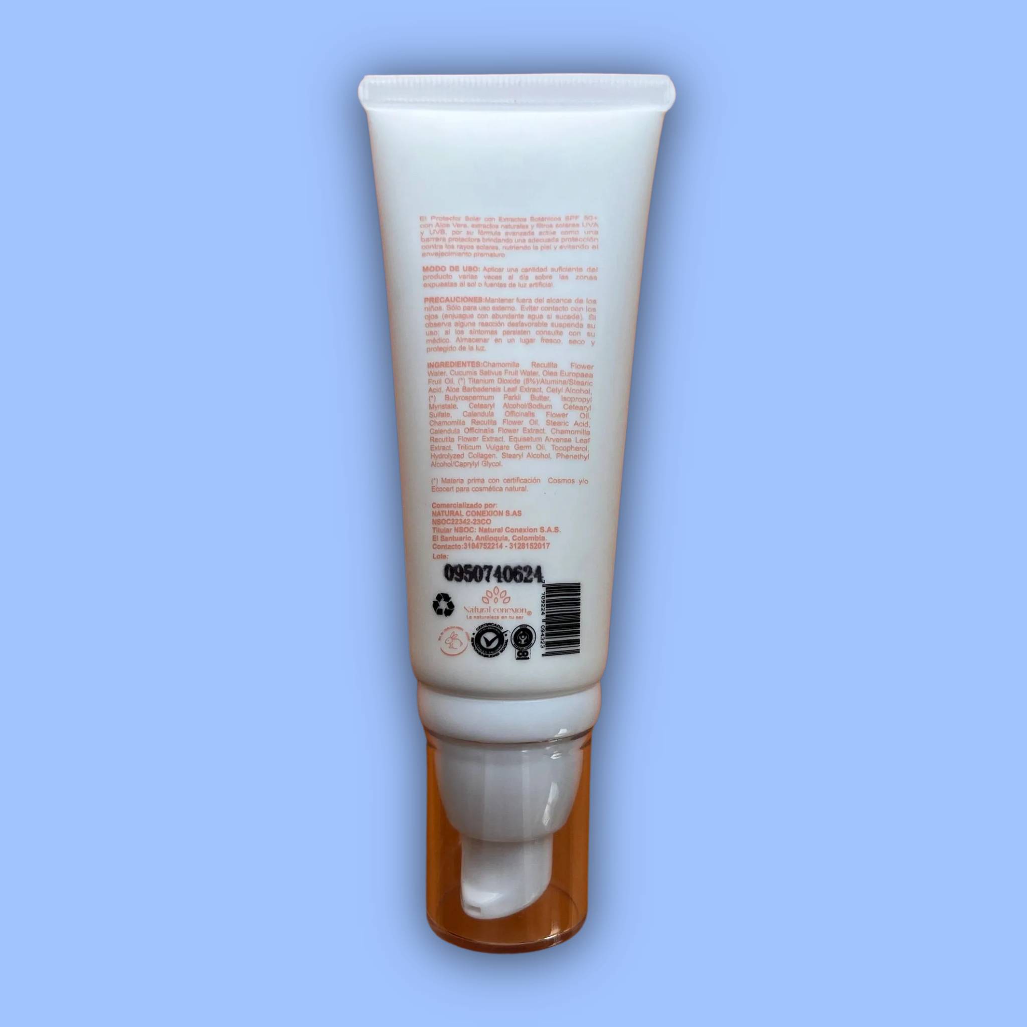 Protector Solar Natural 60 ml. Natural Conexion