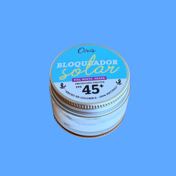 Protector Solar Natural Piel Grasa 40 ml. Oiris - Secondary