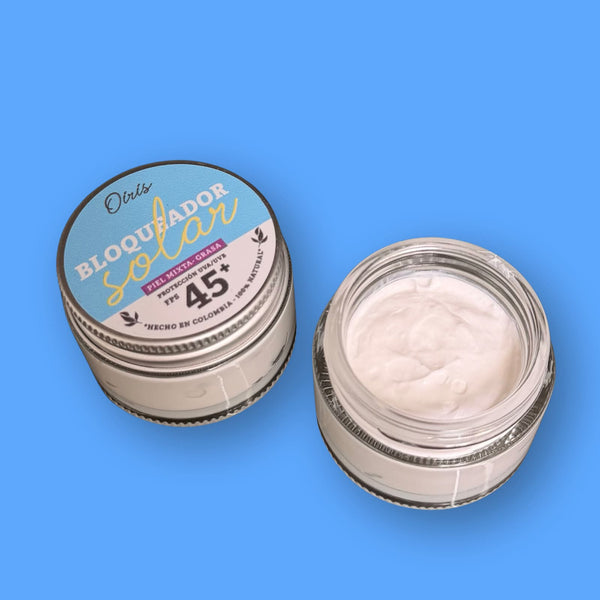 Protector Solar Natural Piel Grasa 40 ml. Oiris