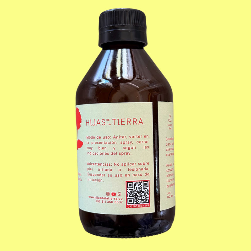 Recarga Desodorante Natural en Spray Caléndula y Lavanda Hijas de la Tierra 260 ml. - Image 3