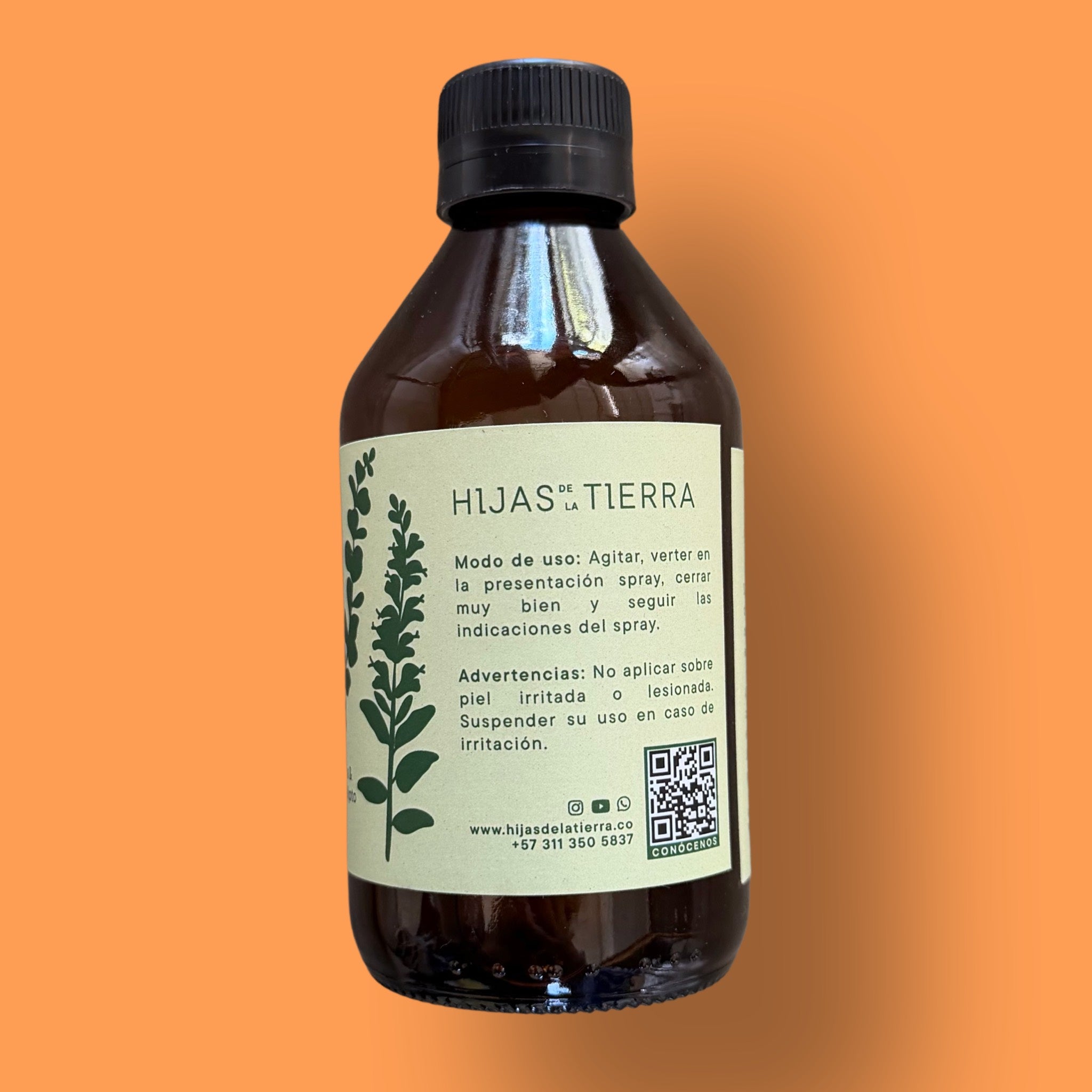 Recarga Desodorante Natural en Spray Salvia y Eucalipto Hijas de la Tierra 260 ml. - Gallery 3