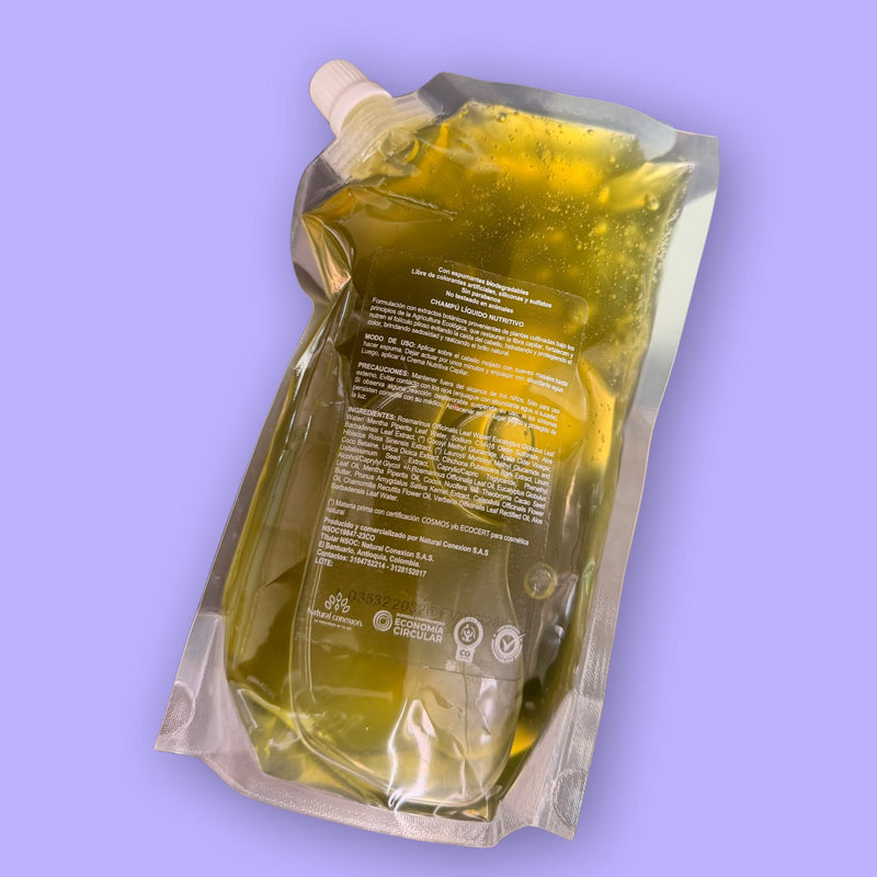 Repuesto Shampoo Natural Romero, Quina y Ortiga Econativa 500 ml. - Image 3