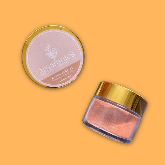 Rubor Suelto Efecto Bronce Satinado 30 gr. Amarantos