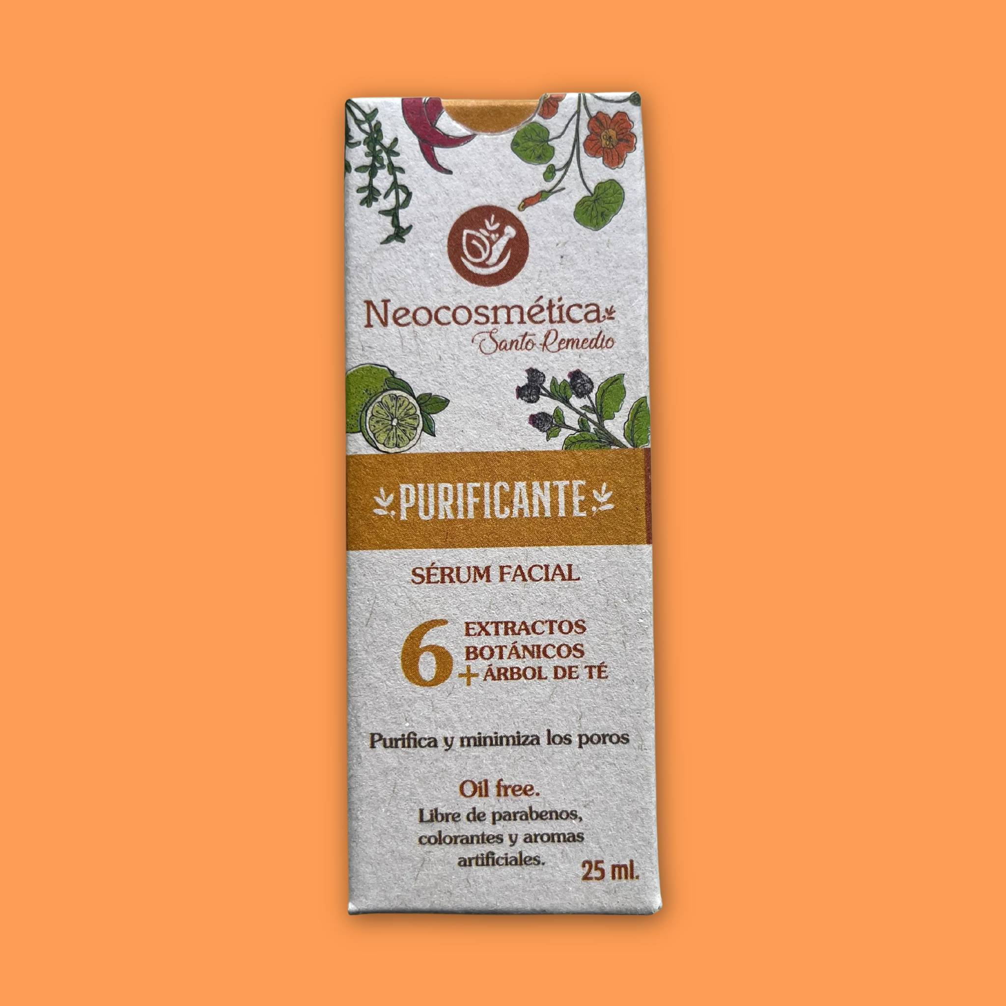 Sérum Facial Purificante 25 ml. Santo Remedio