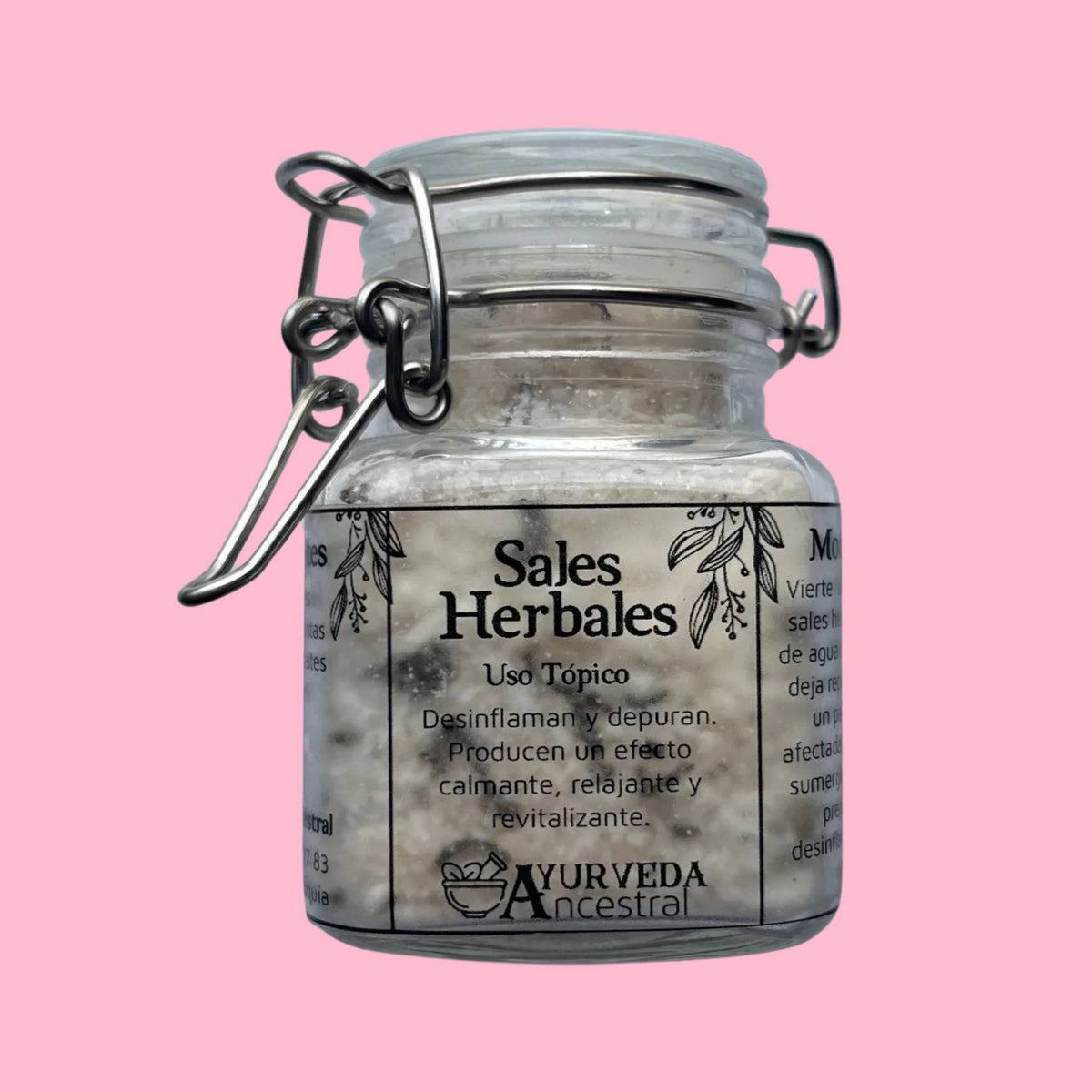 Sales Medicinales de Baño con Lavanda y/o Romero 200 gr. Ayurveda Ancestral