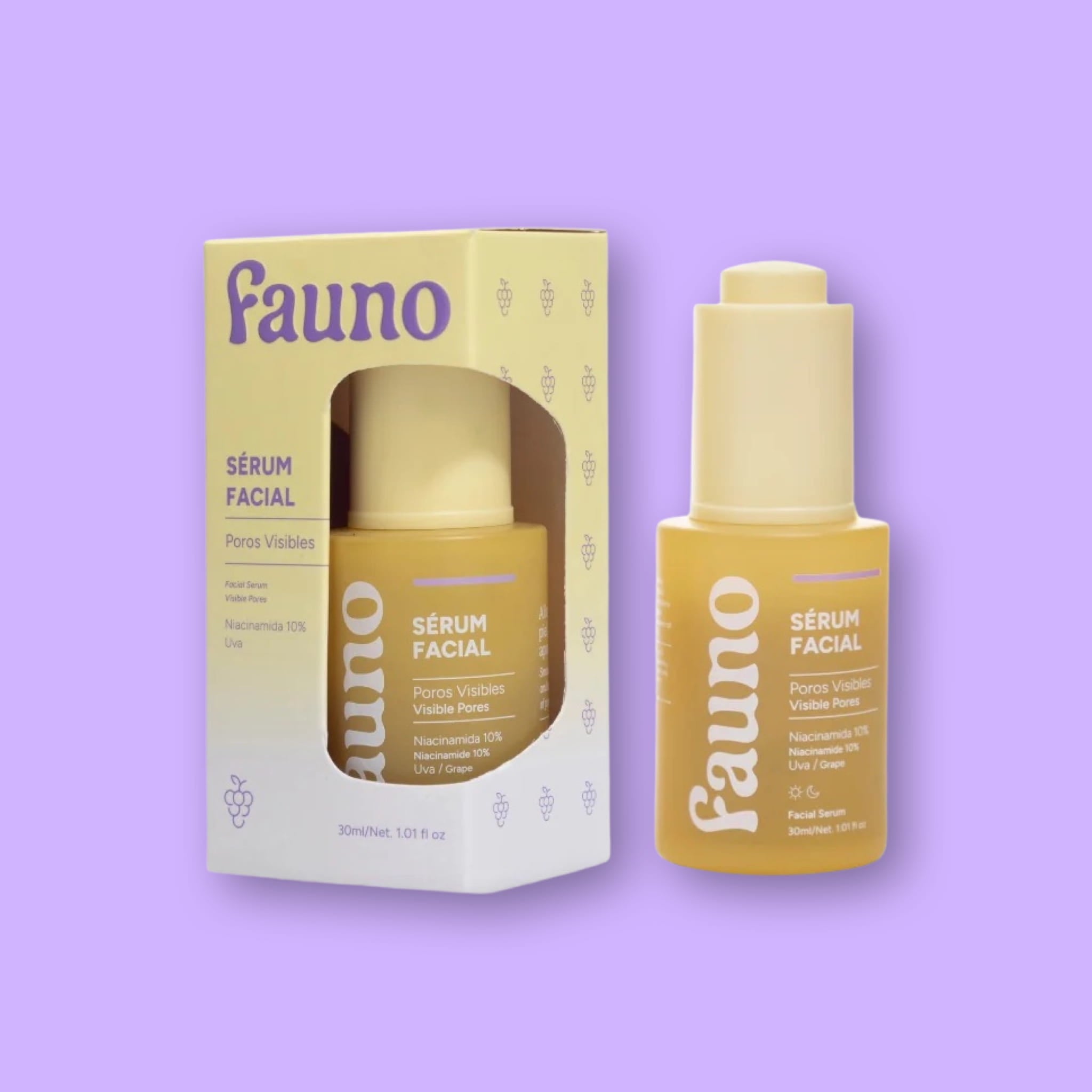 Serum Regenerador Niacinamida y Uva Fauno 30 ml. - Gallery 1