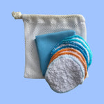 Set Toallitas Desmaquilladoras x 7 + Toalla Facial + Bolsa Para Lavadora - Thumbnail 3